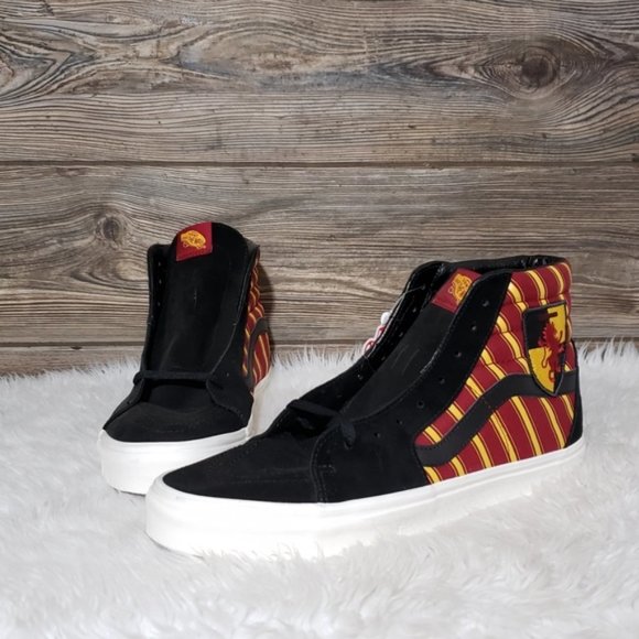 New Vans Harry Potter Gryffindor High Top Sneakers - Picture 8 of 8
